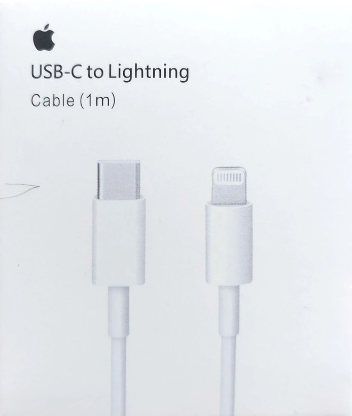 کابل تایپ سی به آیفون اورجینال (Type-C to Lightning) اپل (Apple) طول 1 متر مدل A1703