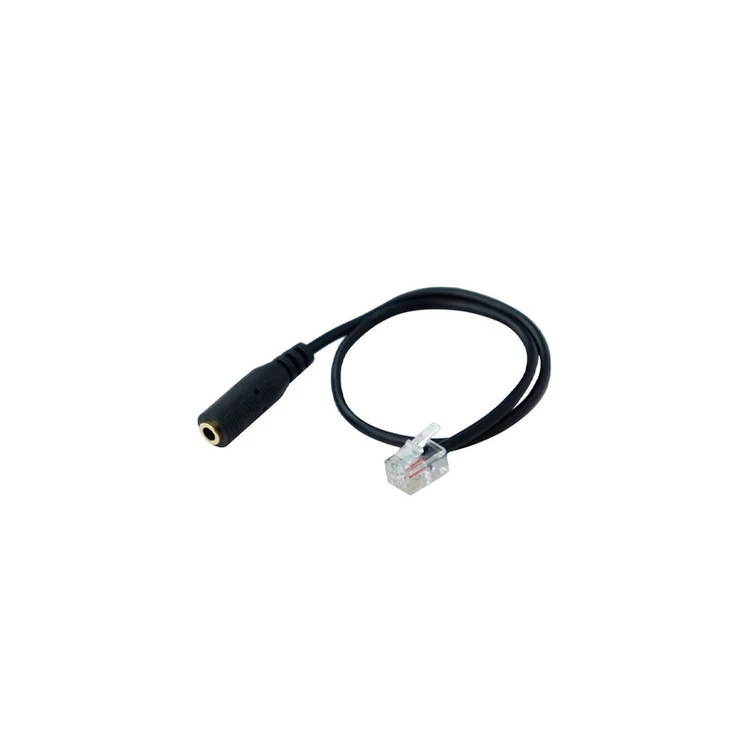 کابل تبدیل Rj9 به مادگی AUX (مخصوص اتصال تلفن ثابت به هدست)