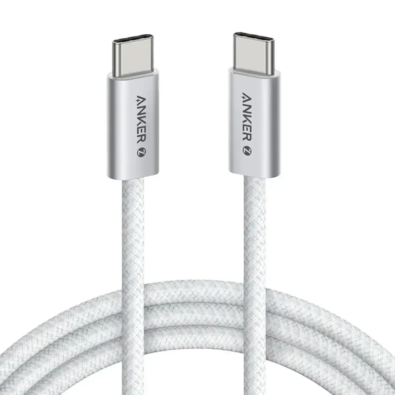کابل تبدیل USB-C به USB-C انکر مدل Zolo A8060 | طول 180 سانتی متر توان 240 وات