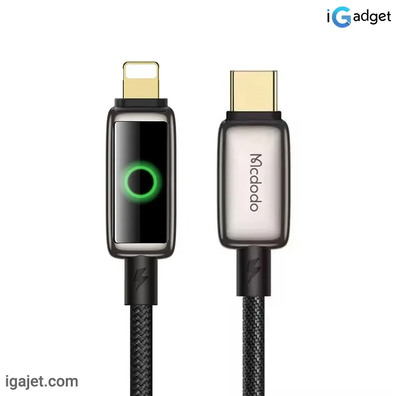 کابل تبدیل USB-C به لایتنینگ مک دودو مدل CA-667 طول 1.2 متر