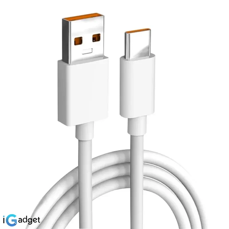 کابل تبدیل USB به USB-C سمگپرس مدل mi Turbo Charger به طول 1 متر