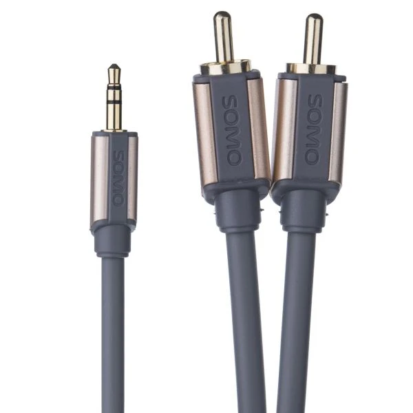 کابل تبدیل جک 3.5 میلی متری به RCA سومو مدل SR5519 طول 3.5 متر