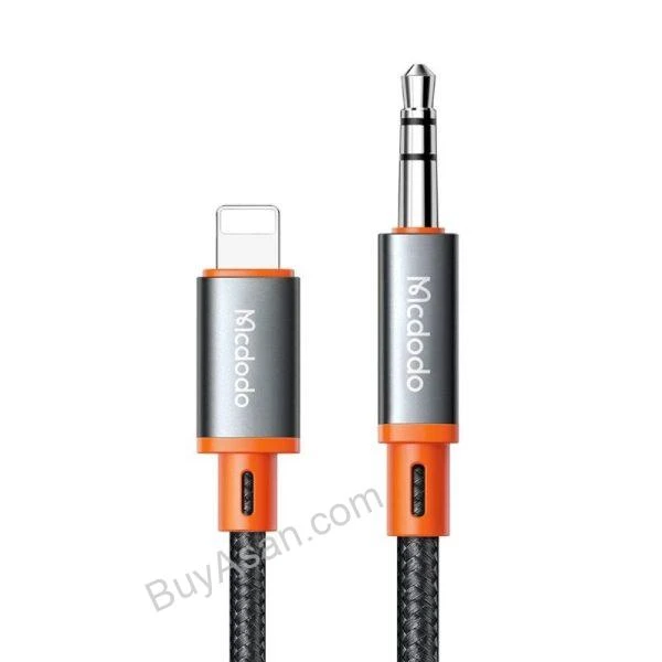 کابل تبدیل لایتنینگ به AUX مک‌دودو مدل CA-0780 طول 1.2 متر