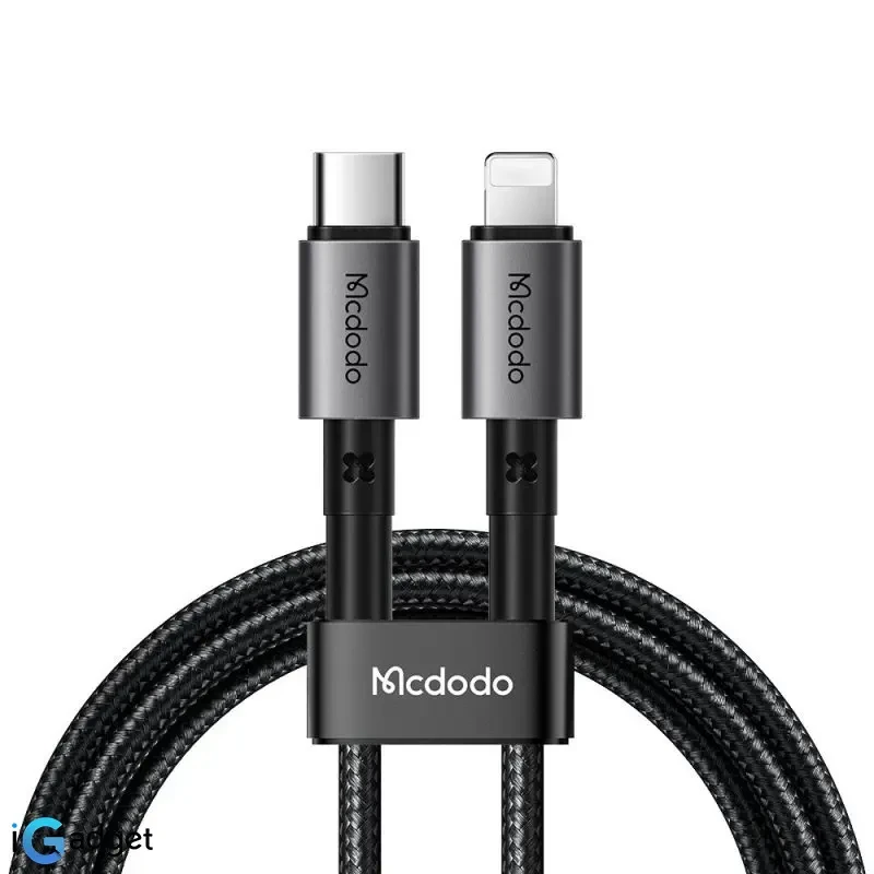 کابل تبدیل لایتنینگ به USB-C مک دودو مدل CA-2850 طول 1.2 متر