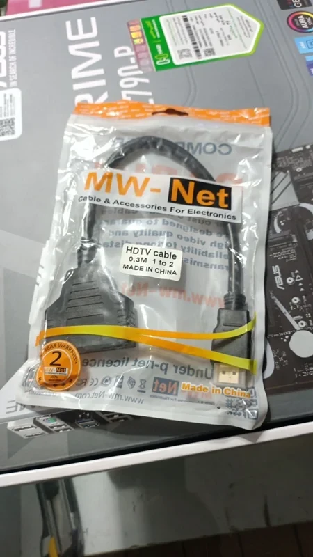 کابل تبدیل ۱به۲ HDMI