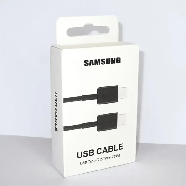 کابل دو سر تایپ سی اصلی سامسونگ Samsung 3A EP-DG977/EP-DN980 Type-C Cable 1m