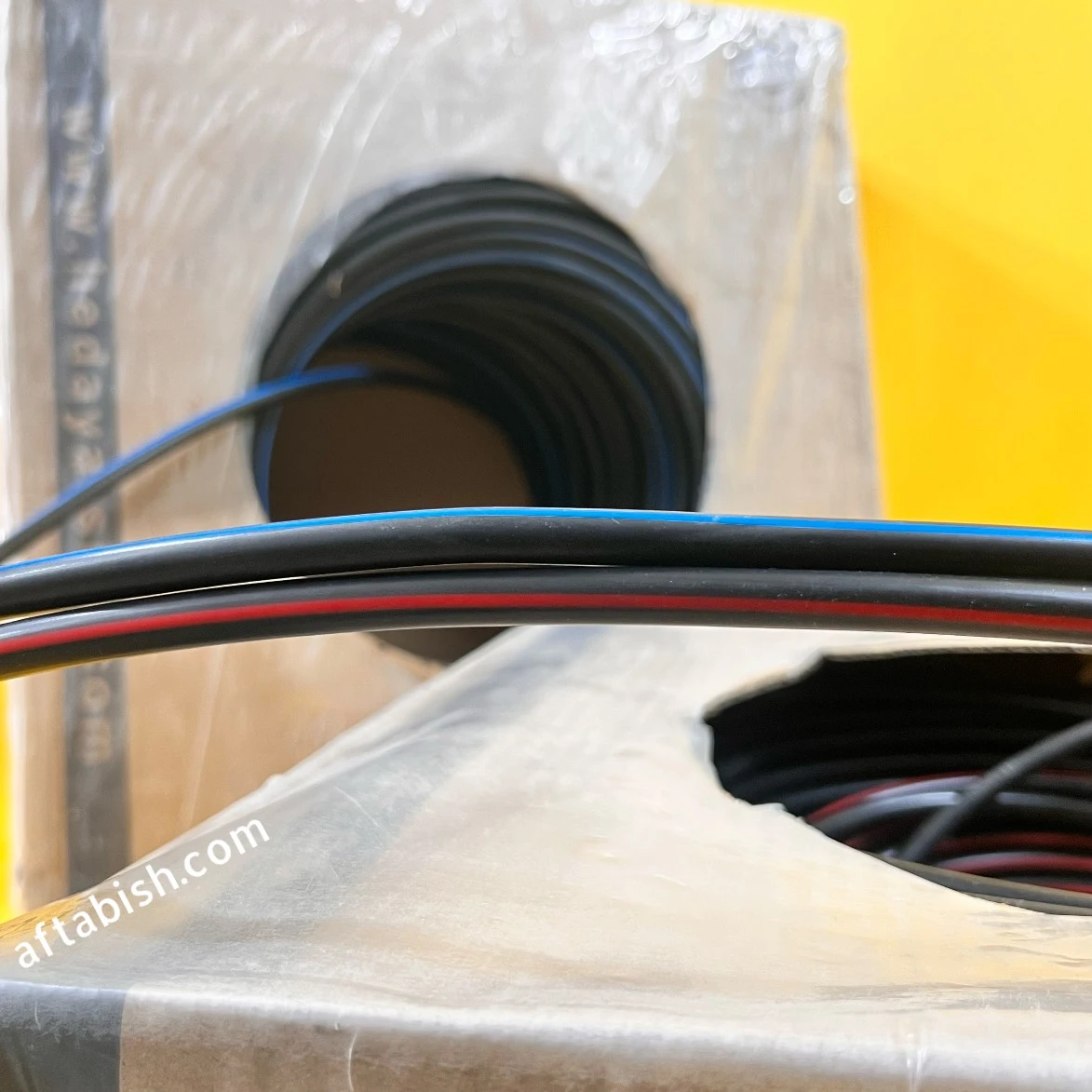 کابل سولار سایز ۶ رنگ آبی با پوشش دوبل PVC ضد UV هدایت سیم