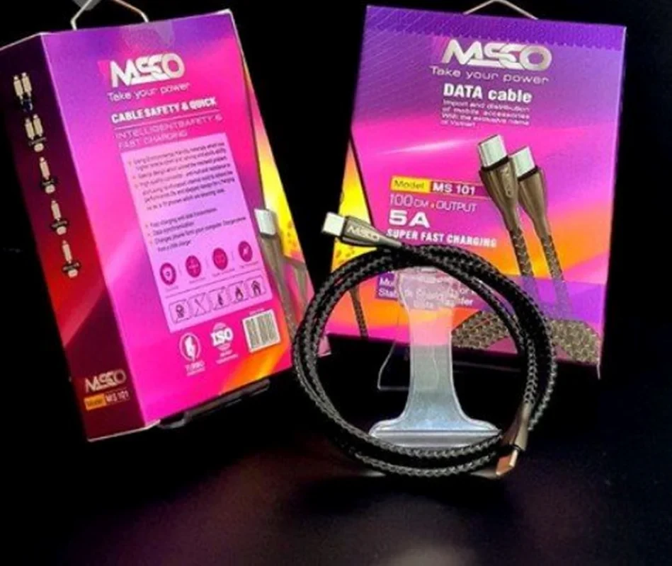 کابل سوپر فست شارژ دوسرتایپسی MSCO MS-101
