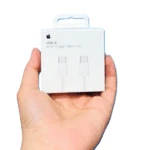 کابل شارژ USB-C اپل 60 وات – اصلی، دو سر تایپ‌سی، 1 متری | شارژ سریع و امن