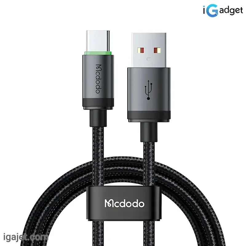 کابل شارژ USB-C مک دودو مدل CA-396 – طول 1 متر 60 وات