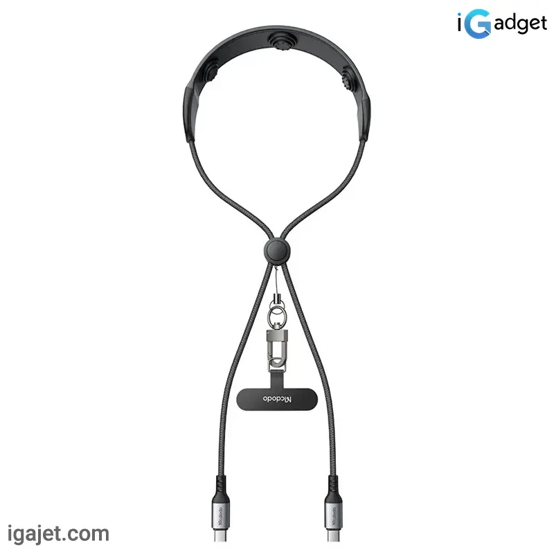 کابل شارژ USB-C و ماساژور گردن مک دودو NEXUS CA-6580 – طول ۱.۴ متر