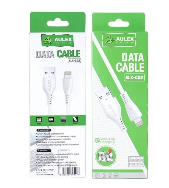 کابل شارژ USB به لایتنینگ آیولکس مدل ALX-C02