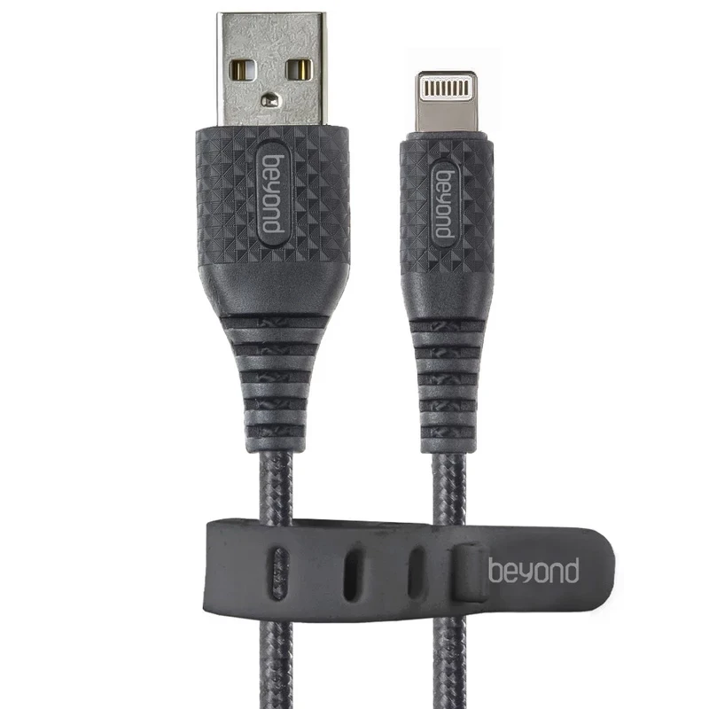 کابل شارژ USB به لایتنینگ بیاند مدل BUL-201 CHARGE DATA طول 1 متر