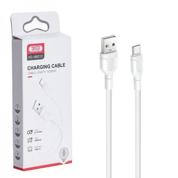 کابل شارژ xo-nb240c تایپ سی_نارنجی