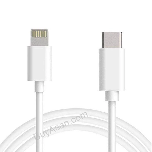 کابل شارژ اصلی اپل Type-C به Lightning (اورجینال Apple 1m)