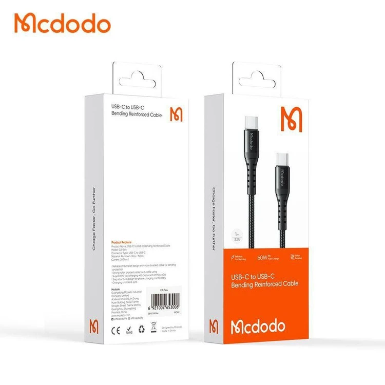کابل شارژ تایپ سی mcdodo مدل CA-227 اورجینال