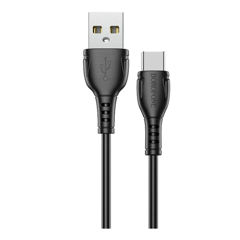 کابل شارژ تایپ سی بروفون مدل BX51 طول 1 متر