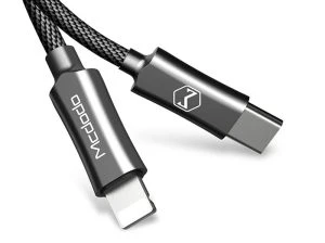 کابل شارژ تایپ سی به لایتنینگ Mcdodo Type-C to Lightning 1.2M