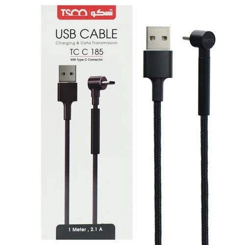 کابل شارژ تایپ سی تسکو TCC 185