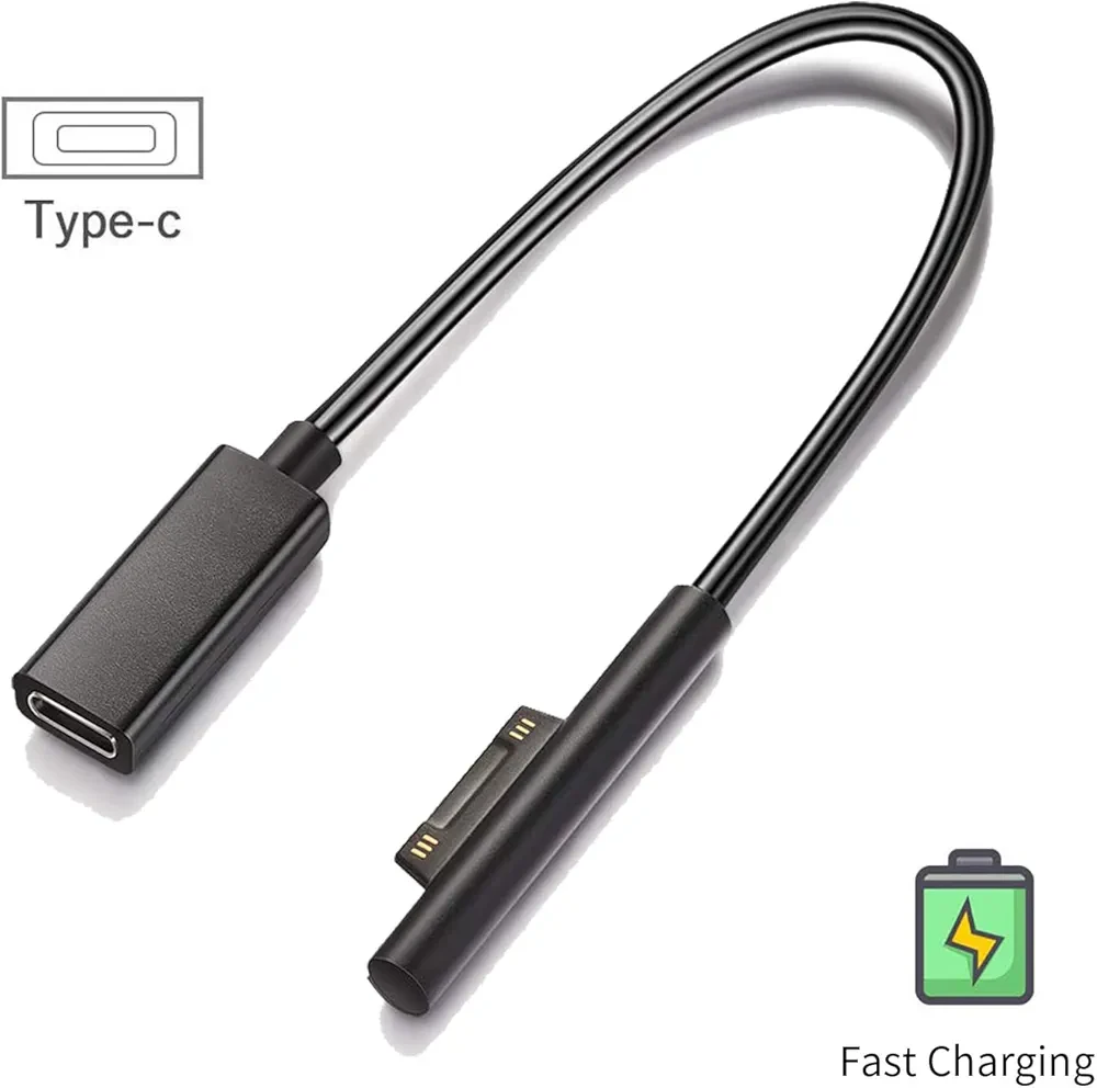 کابل شارژ تبدیل سرفیسSurface به USB-C اورجینال امازون المان