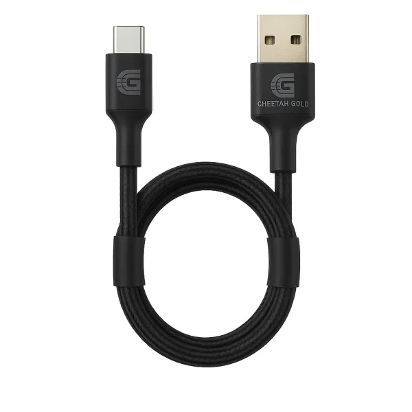 کابل شارژ دیتادار Cheetah Gold مدل C-110 – USB To Type C