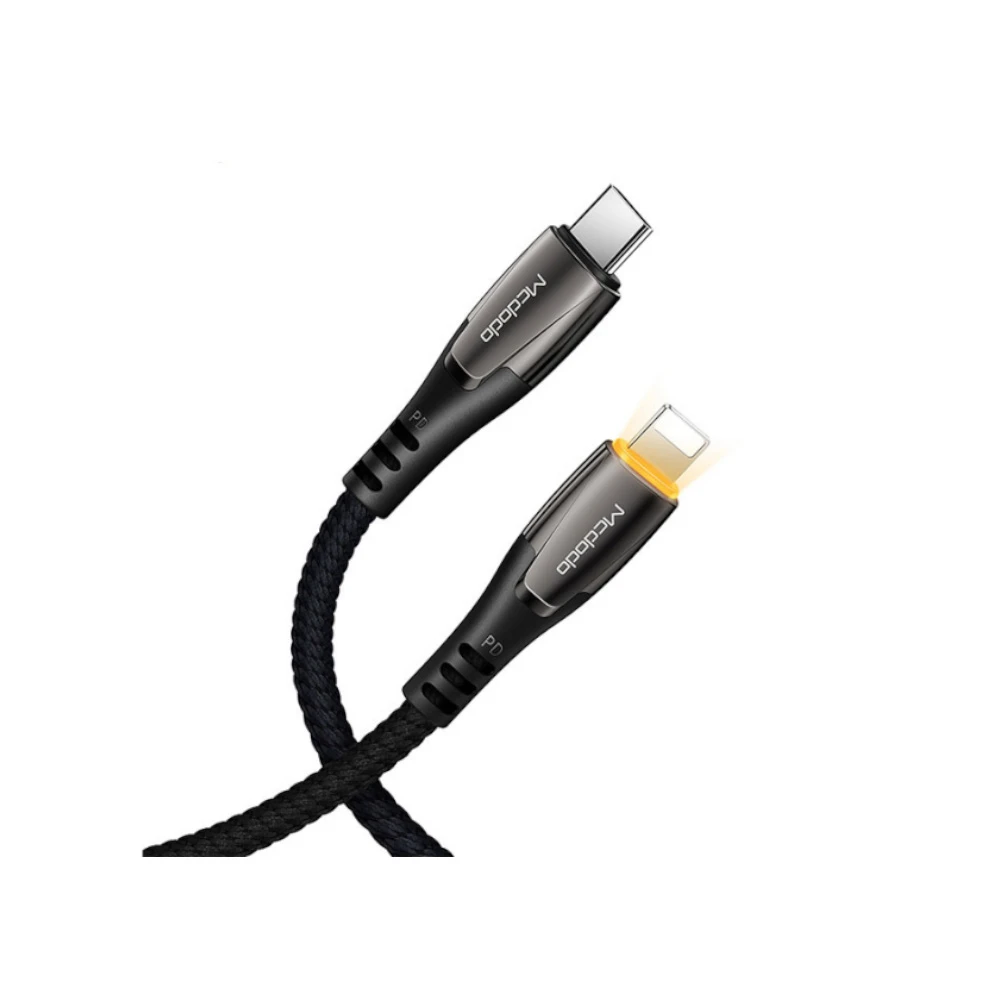 کابل شارژ سریع تایپ سی به لایتنینگ Mcdodo PD Quick Charge Type-C to Lightning CA-7651