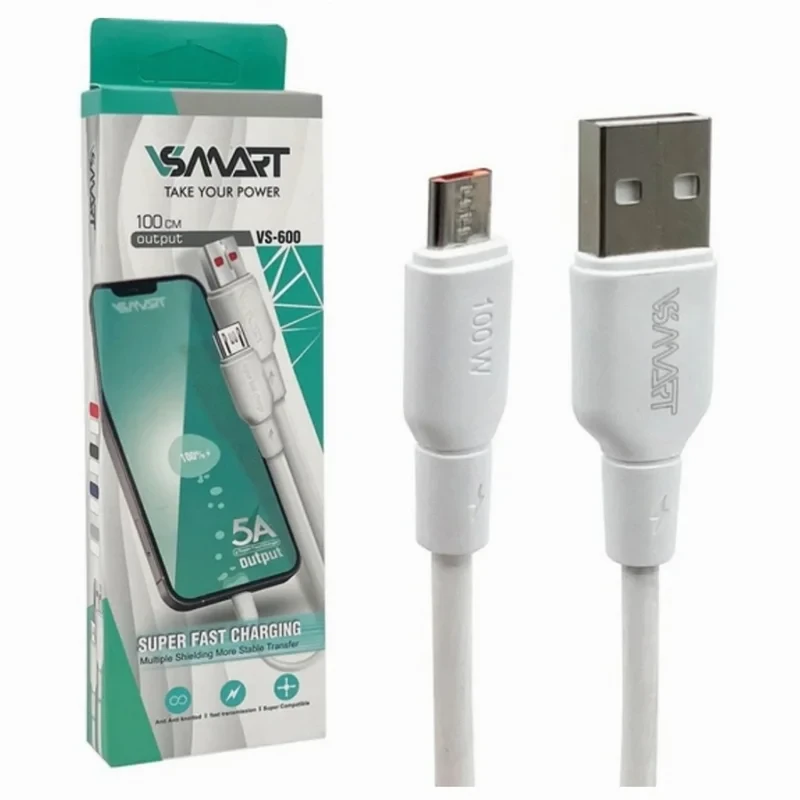 کابل شارژ میکرو SMART VS 600