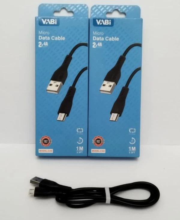 کابل شارژ میکرو VABI مدل CA5 پورت بنفش