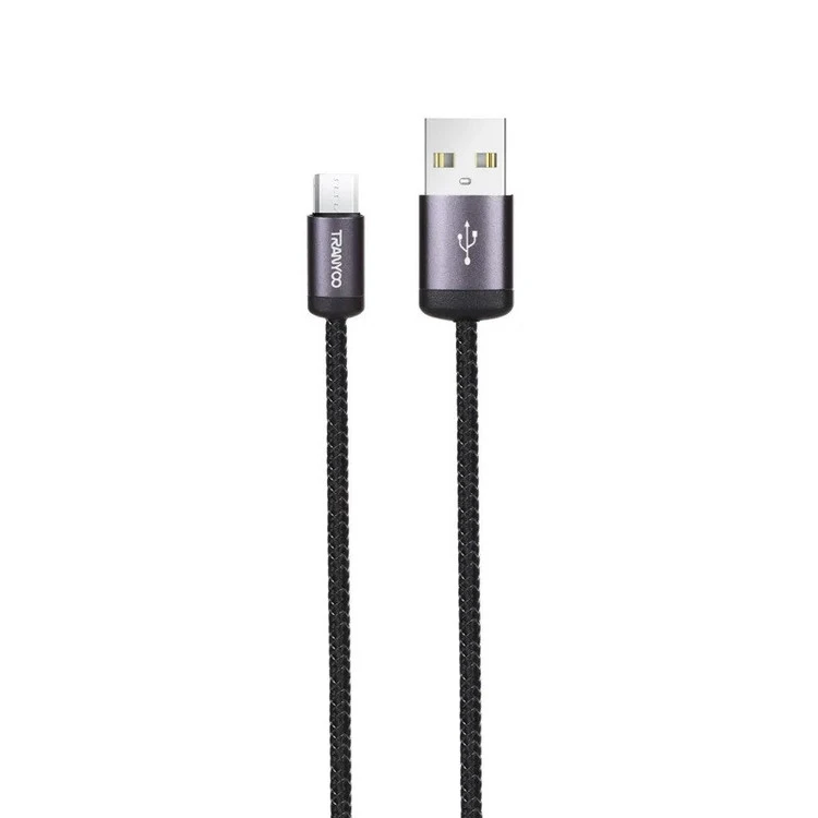 کابل شارژ میکرو  ترانیو مدل T-S20V طول 1 متر