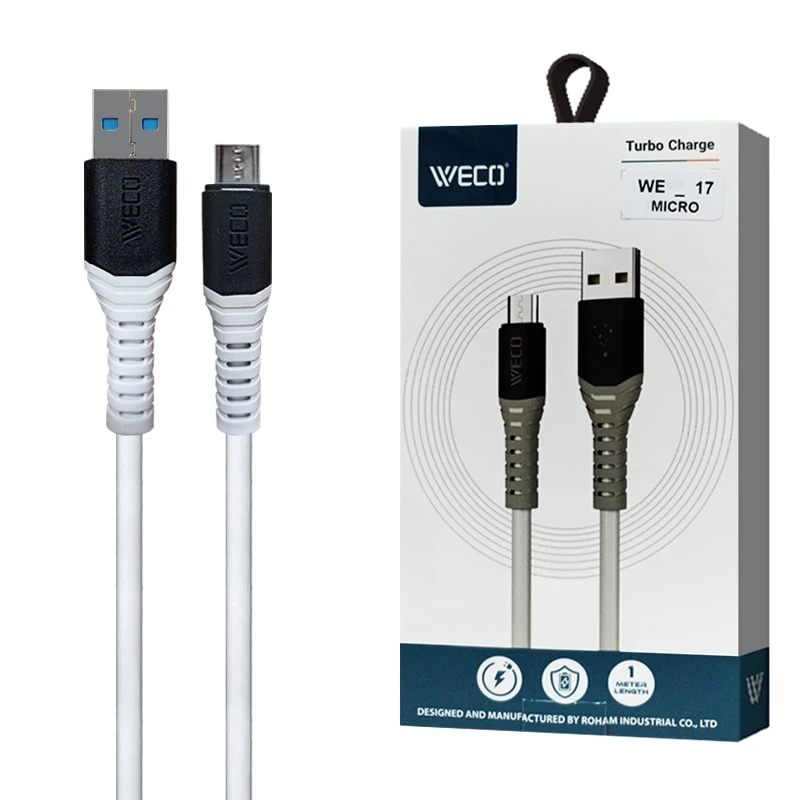 کابل شارژ میکرو ویکو مدل WECO WE-17