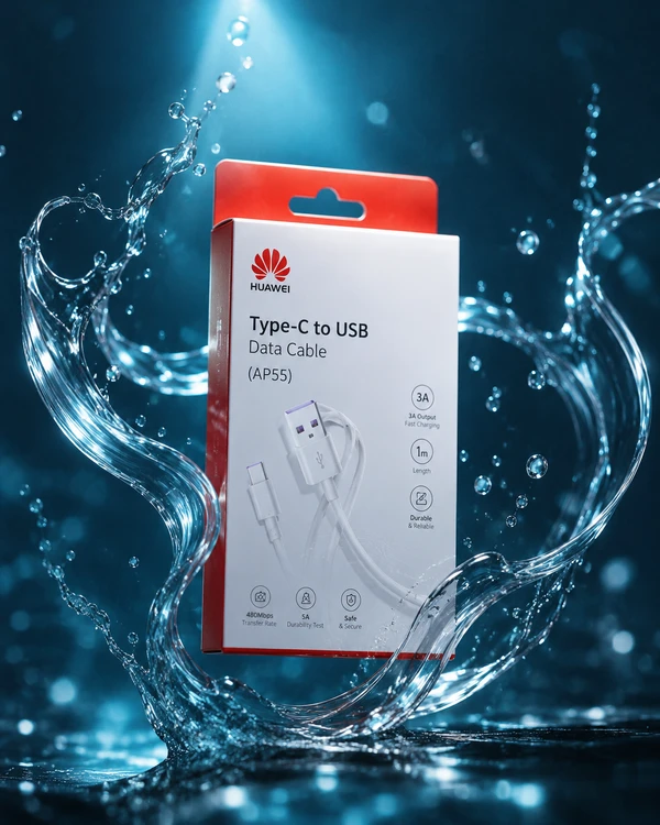 کابل شارژ و انتقال دیتا Huawei Type-C to USB مدل AP55