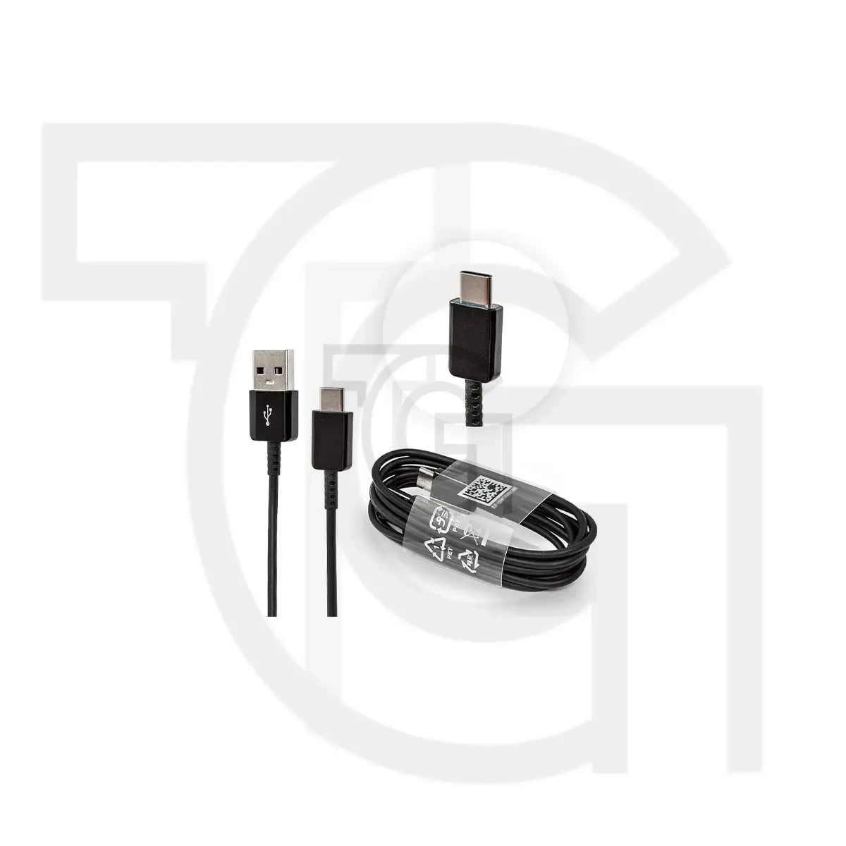 کابل شارژر سامسونگ (مشکی) Cable Charger Samsung Galaxy Tab A 10.5