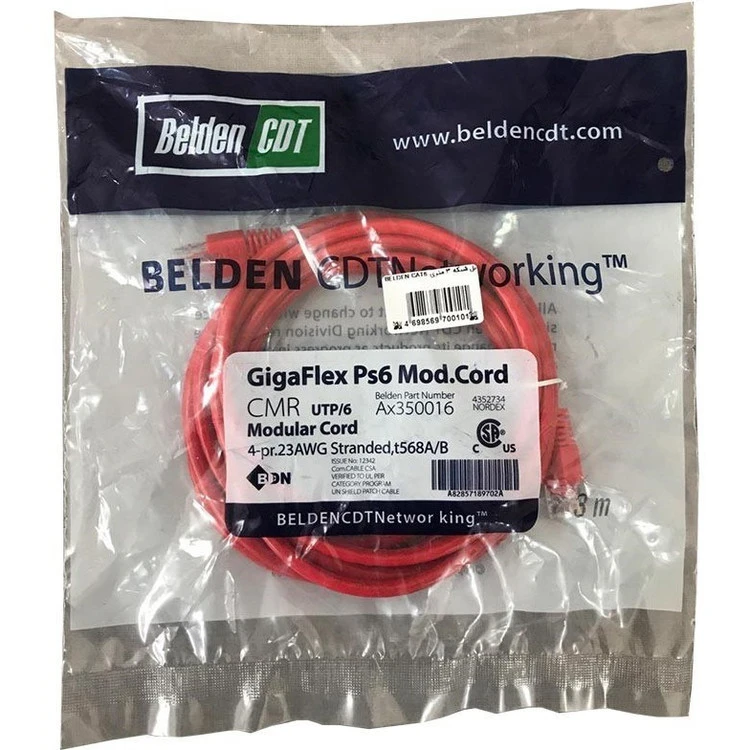 کابل شبکه 3m متر Belden CAT6
