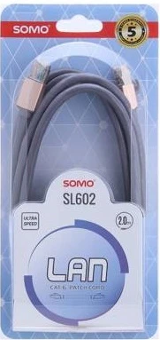 کابل شبکه پچ کورد CAT6 سومو مدل SL602