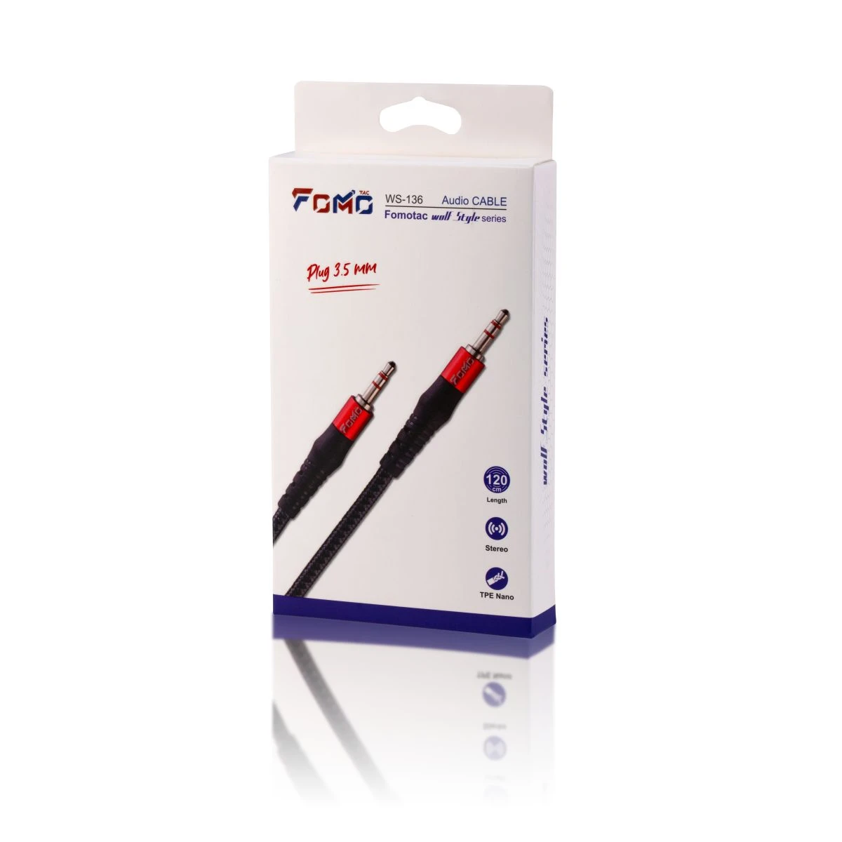 کابل صدا AUX برند فوموتک(Fomotac) مدل WS-136