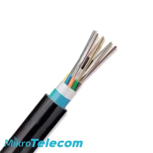 کابل فیبر نوری 6 کور مهاردار هوایی شهید قندی OSSAC/SJD