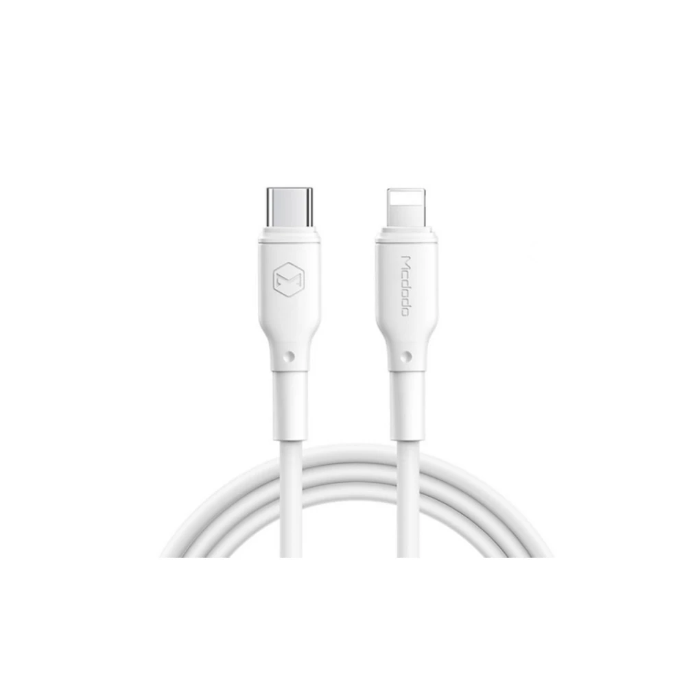 کابل لایتنینگ به Type C مک دودو Mcdodo CA-7291 PD Fast Charge Data cable طول 0.2 متر توان 18 وات