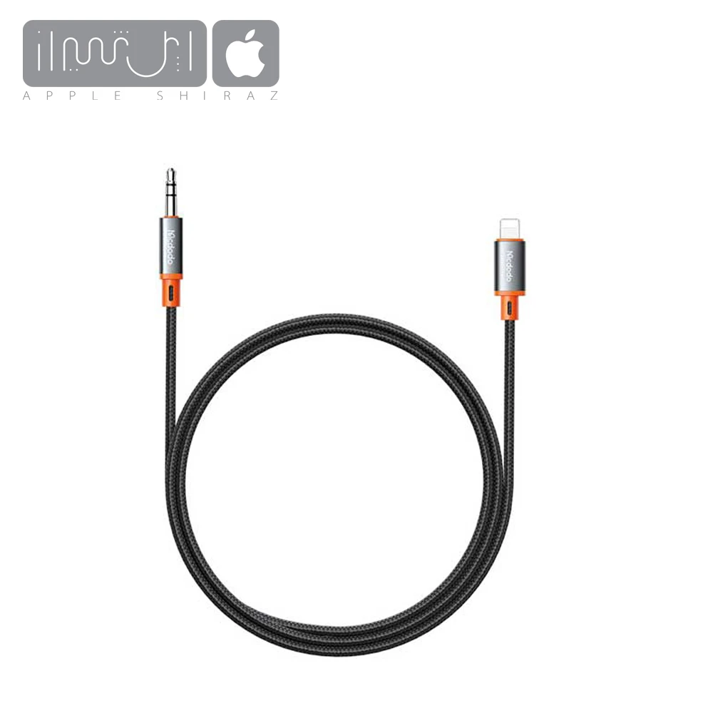 کابل لایتنینگ به جک 3.5 میلی متری مدل Mcdodo Lightning to AUX 3.5mm