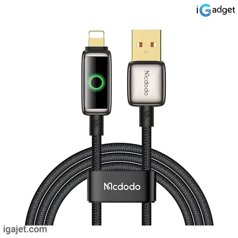 کابل لایتنینگ مک دودو Mcdodo CA-6590 طول 1.2 متر توان 36 وات