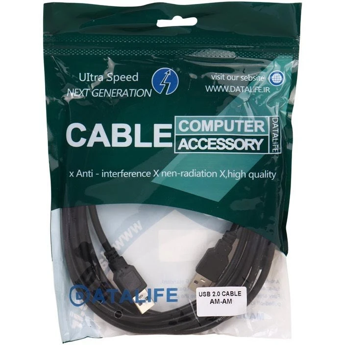 کابل لینک طول usb ۲ دیتا لایف ۳ متری