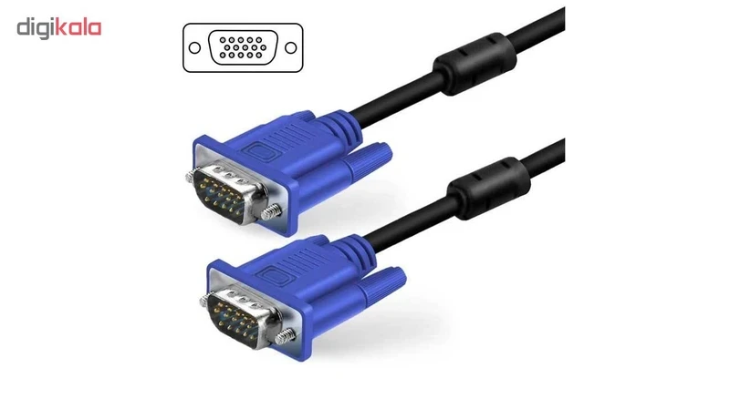 کابل مانیتور VGA3+4 مدل D TECH طول 5 متر