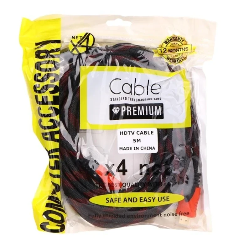 کابل متریX4 Net HDMI ۵ پوست ماری