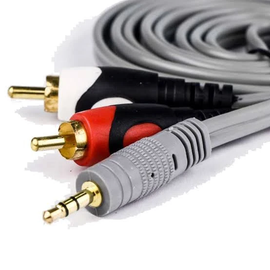 کابل ۱ به ۲ صدا AV TO AUX طول ۱.۵ متر برند ORANGE
