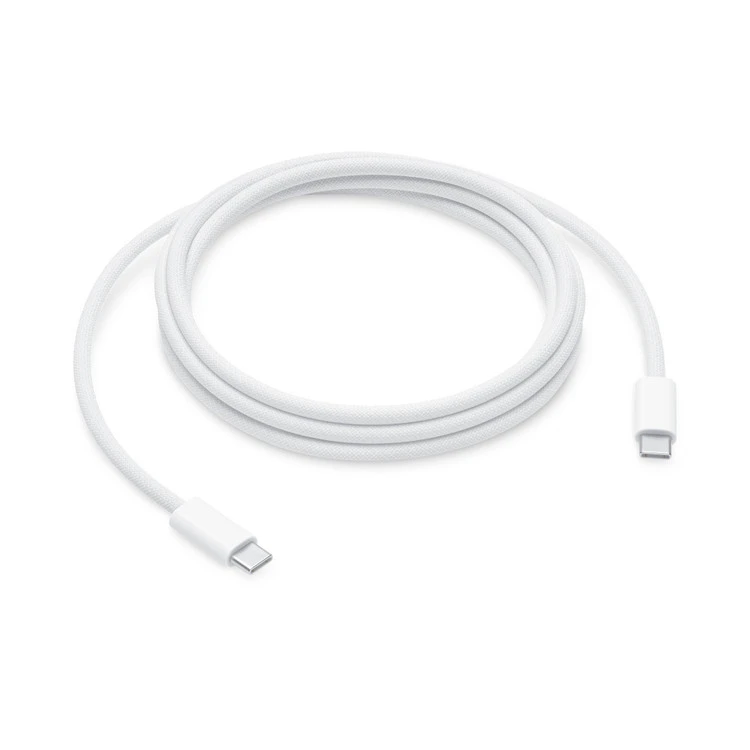 کابل ۶۰ وات USB-C مدل آیفون 15 پرومکس طول 1 متر | شارژ سریع و انتقال داده با کیفیت