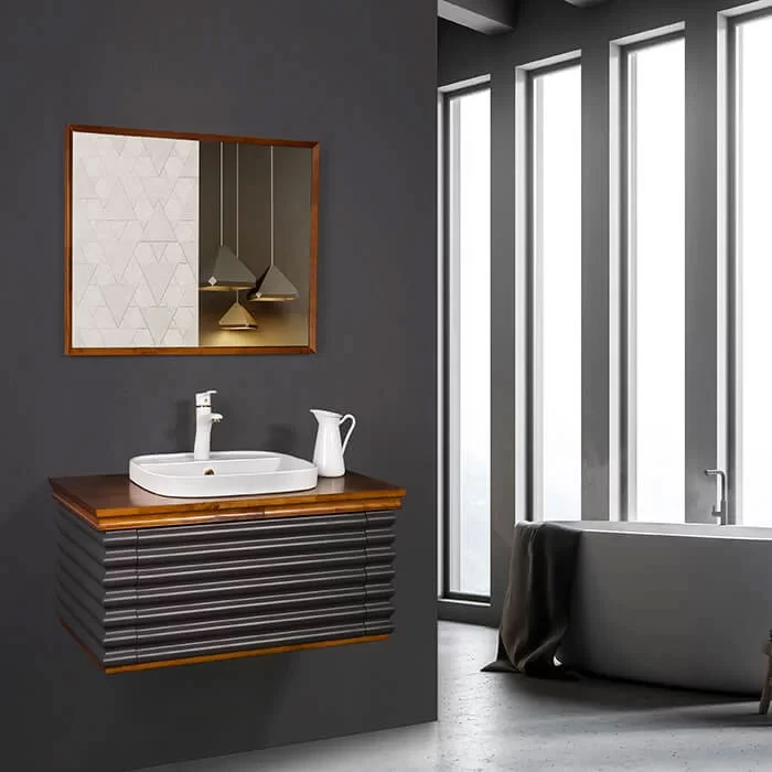 کابین روشویی لوتوس مدل طرح آرت دکو مدل مونتکارلو Montecarlo 900 ابعاد 52 * 89