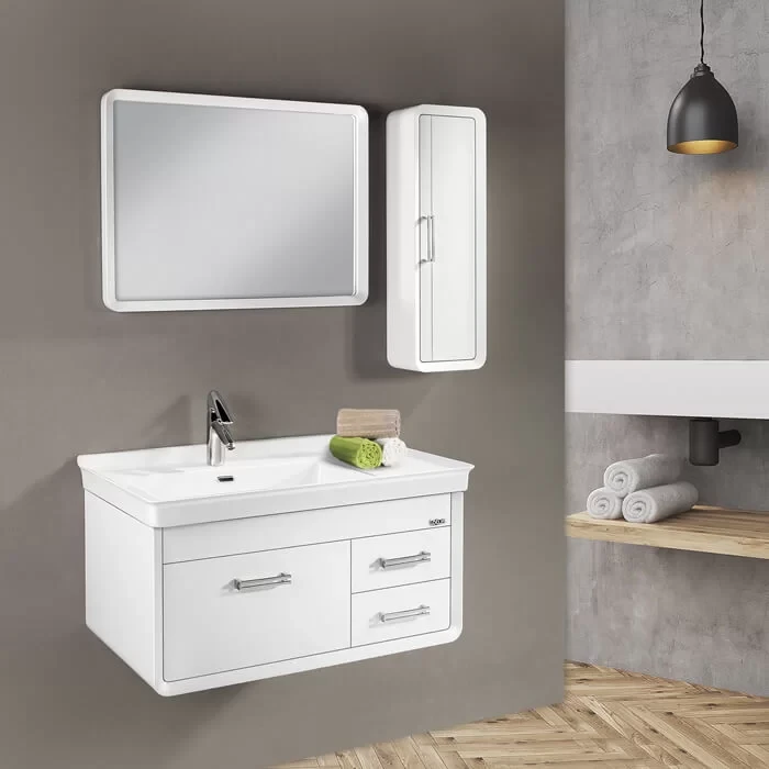 کابین روشویی لوتوس مدل طرح مدرن Mila 600 ابعاد 52 * 57
