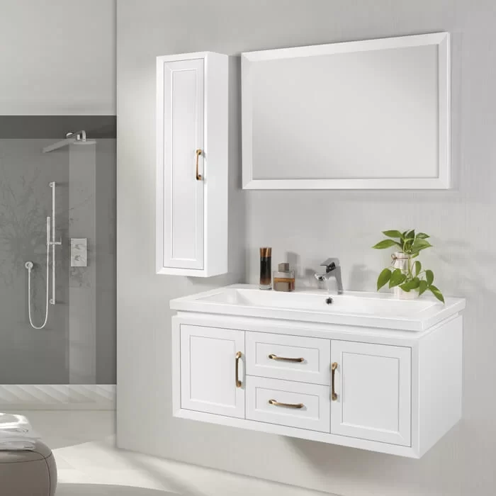 کابین روشویی لوتوس مدل مدرن Royal-1000 ابعاد 47* 101