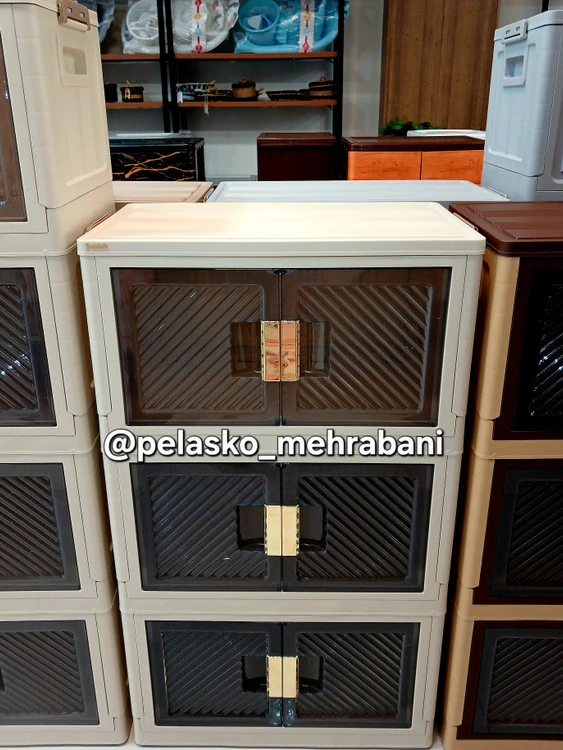کابینت تاشو سه طبقه