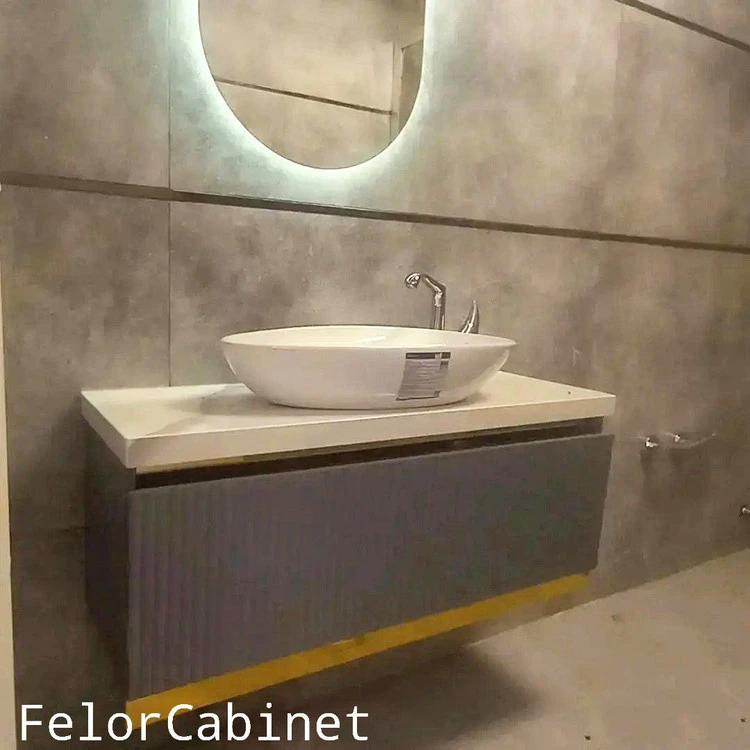کابینت روشویی با صفحه و کاسه چینی مدل ۱۰۵۸