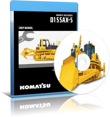 کاتالوگ راهنما (شاپ منوال) بلدوزر کوماتسو مدل D155AX-5